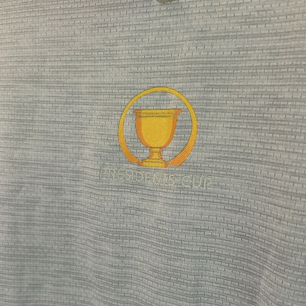 UNDER ARMOUR PGA PRESIDENT'S CUP QUAIL HOLLOW Vent Tee Shirt Men's Gray Medium - Picture 3 of 7